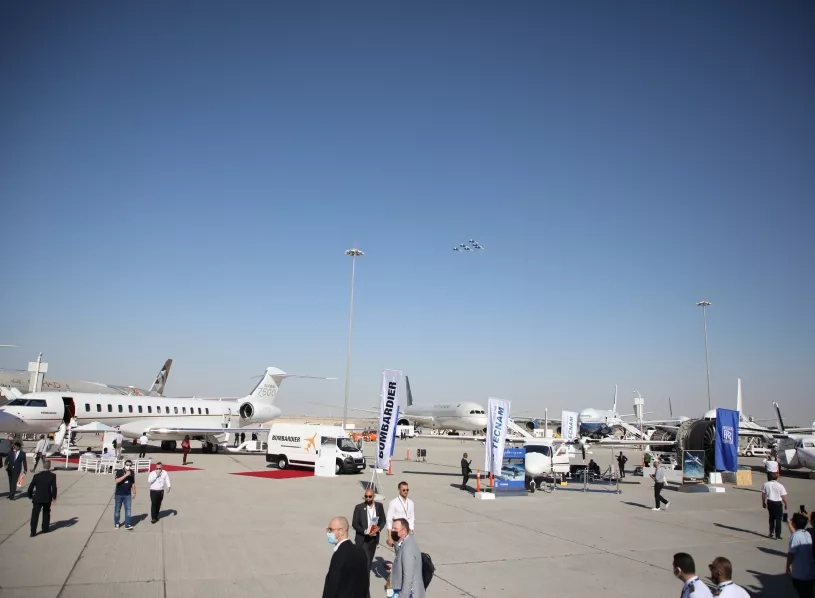 مشاركة الصناعات العسكرية في معرض دبي للطيران