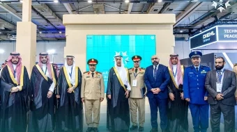 Inauguration of the Saudi Pavilion at DEFEA 2023